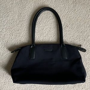 Black Tumi nylon travel tote